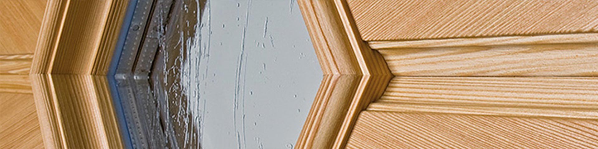 Haustüre Ausschnitt von Bayerwald